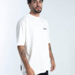 T-shirt Unexpected Basic White un Black